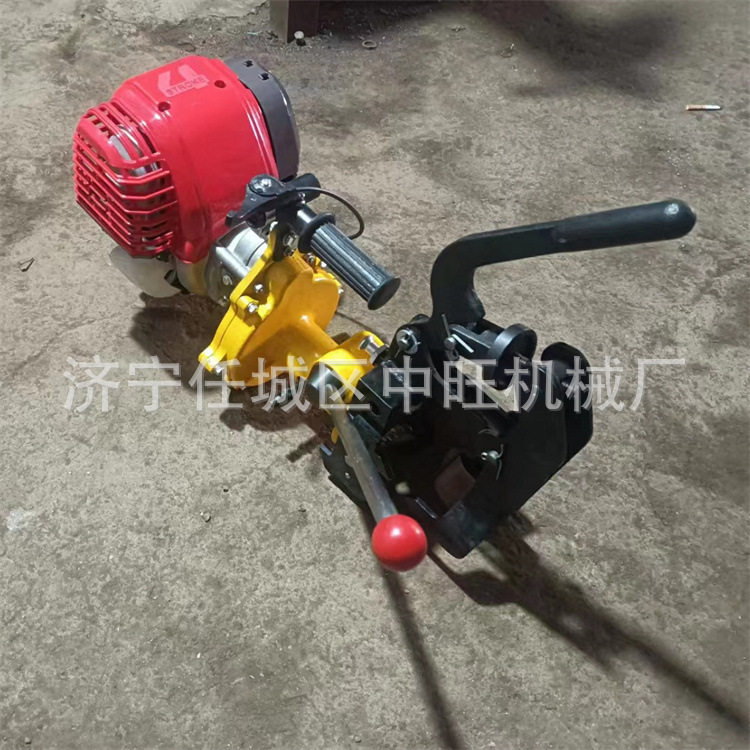内燃钻孔机便携式打孔器汽油轨道打孔机铁路便携式电动轨道钻孔机