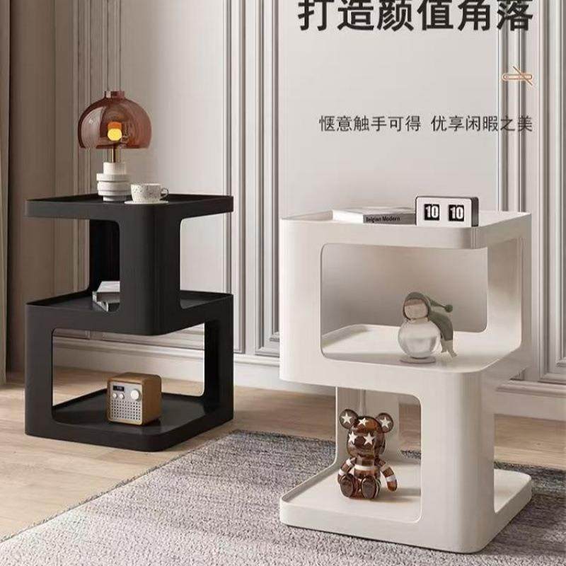 520床头柜床头移动客厅创意边柜卧室铁艺置物架茶几角几现代简约