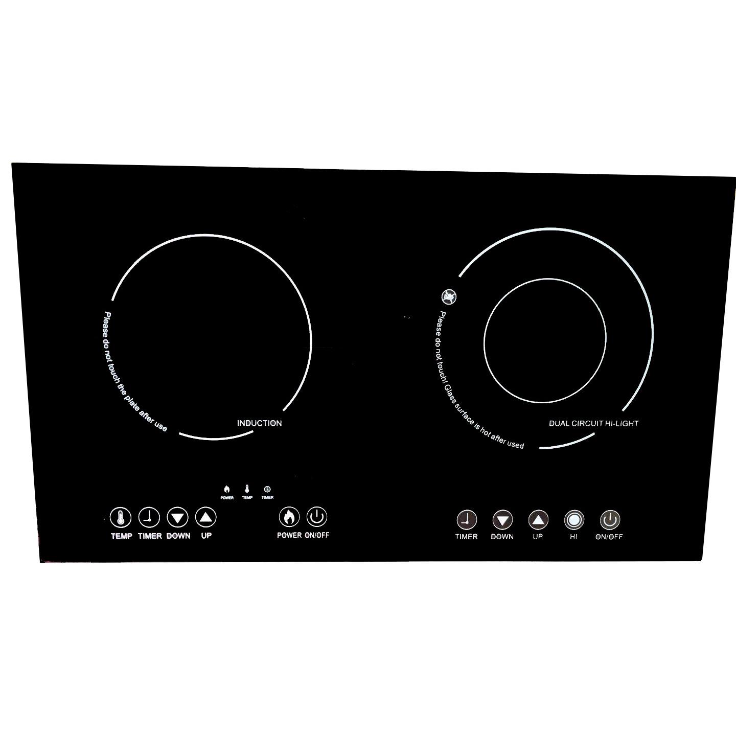 电磁炉出口双眼嵌入式电陶炉灶小家用电器外贸
