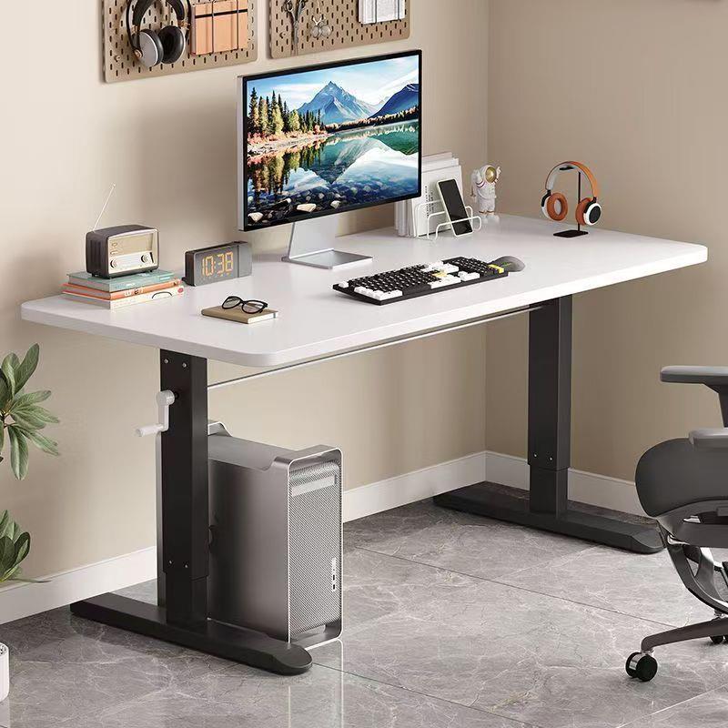 电动升降桌学习书桌电脑桌可升降电竞桌子卧室家用办公书桌工作台