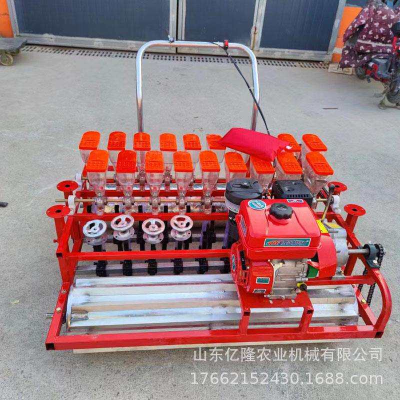 香菜韭菜茼蒿播种机小型菠菜甘蓝播种机电动分坐款蔬菜精播种机