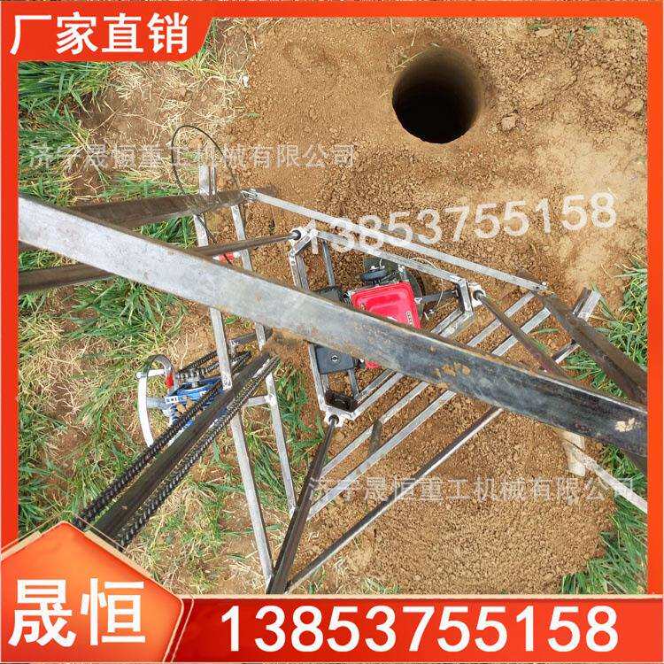 电线杆打洞机挖坑机螺旋钻孔机小型挖树机便携式立柱打坑机