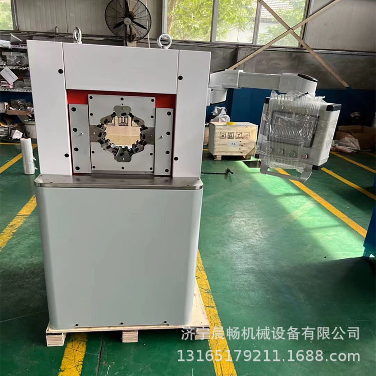 小型全液压数控高压软管锁管机