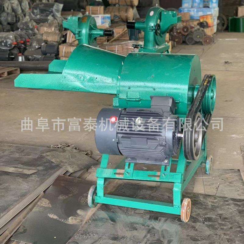 全自动农作物秸秆粉碎机铡草揉搓粉碎设备花生秧揉丝机