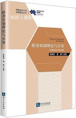 税务筹划理论与实务 法商融合的视角,黄胜忠,葛静主编,知识产权出