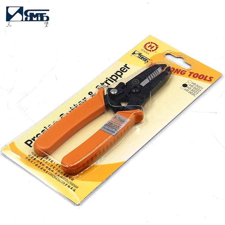 原装正品台湾HT亨龙 HT-5021/5022/5023剥线钳 多功能精密型 带剪