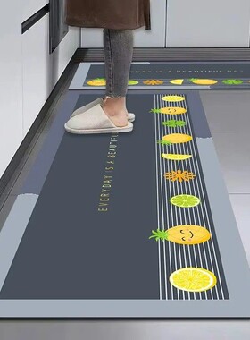 【下单立减30】厨房专用地垫防滑吸水吸油耐磨厨房满铺全铺PX