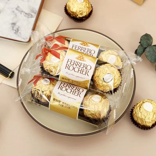 费列罗巧克力榛果威化3粒婚庆喜糖糖果圣诞节礼物官方旗舰店同款