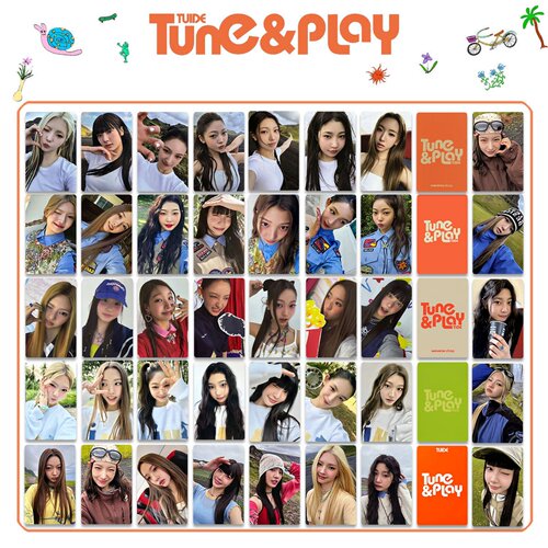 TUIDE组合TUNE&PLAY专辑小卡