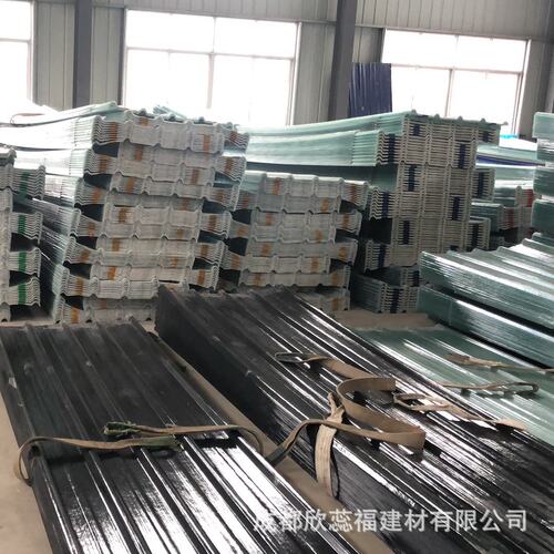 FRP防腐瓦加厚屋面树脂玻纤瓦3.0厚化工砖厂聚酯玻璃钢瓦定制厂家