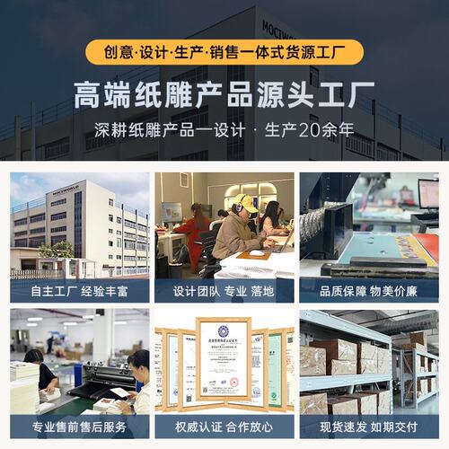 魔纸屋3d立体纸雕便签纽约城市建筑纸雕模型创意礼品跨境文创便签
