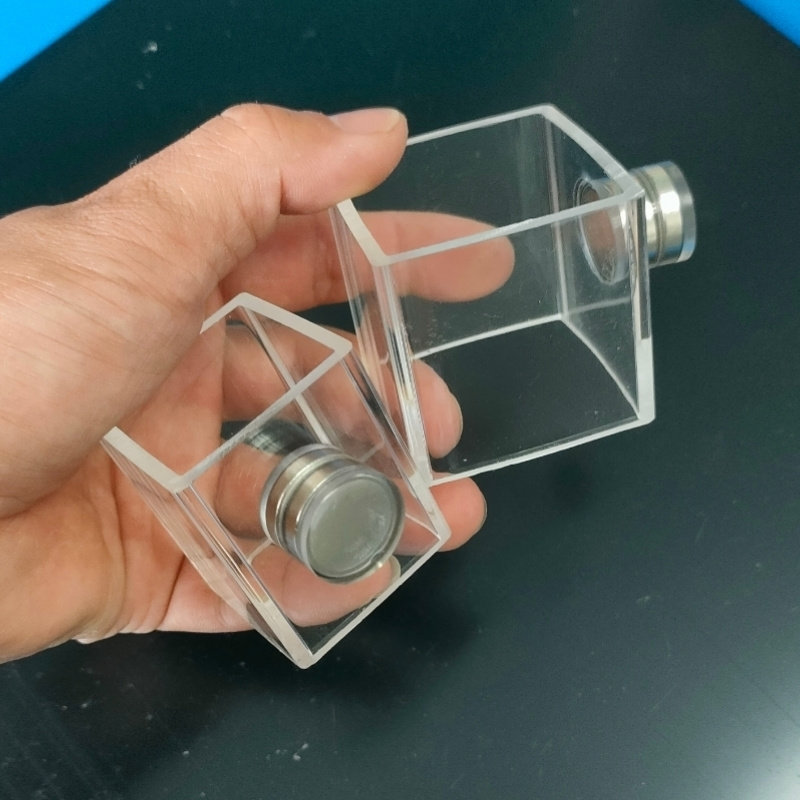 亚克力磁吸鱼缸喂食圈中小型热带鱼喂食管投喂神器鱼喂食器