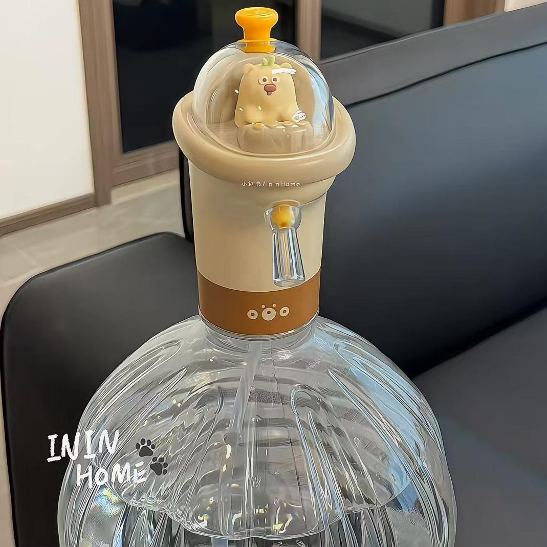 新家的 饮水机电动快递创意桶装水抽水器小型家用取水器个010卡通