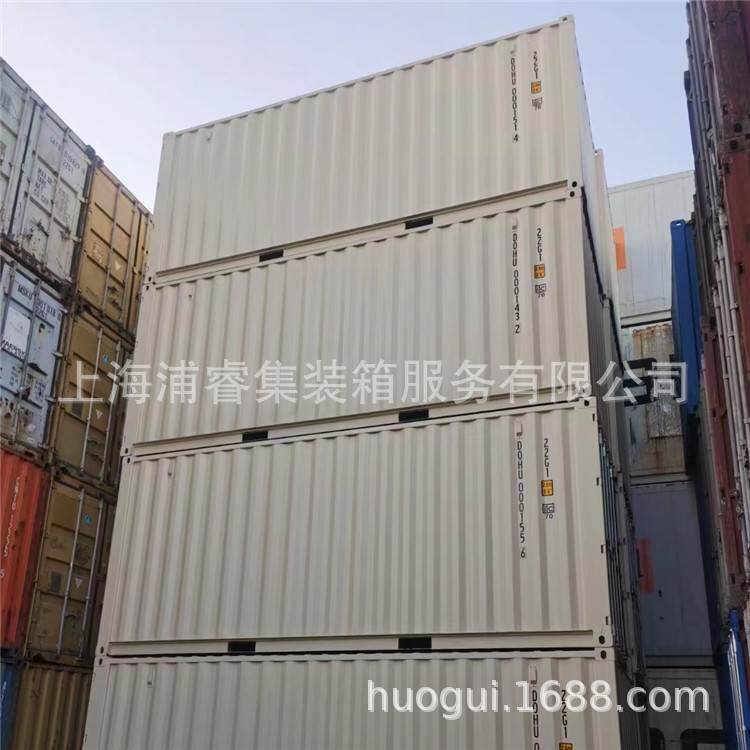 泰州6米12米二手海运集装箱销售,国际海运28吨承重集装箱价格