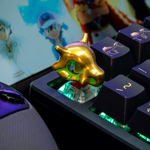 沃茨单个键帽树脂宝可梦可拉可拉个性wooting夜魔机械键盘适用