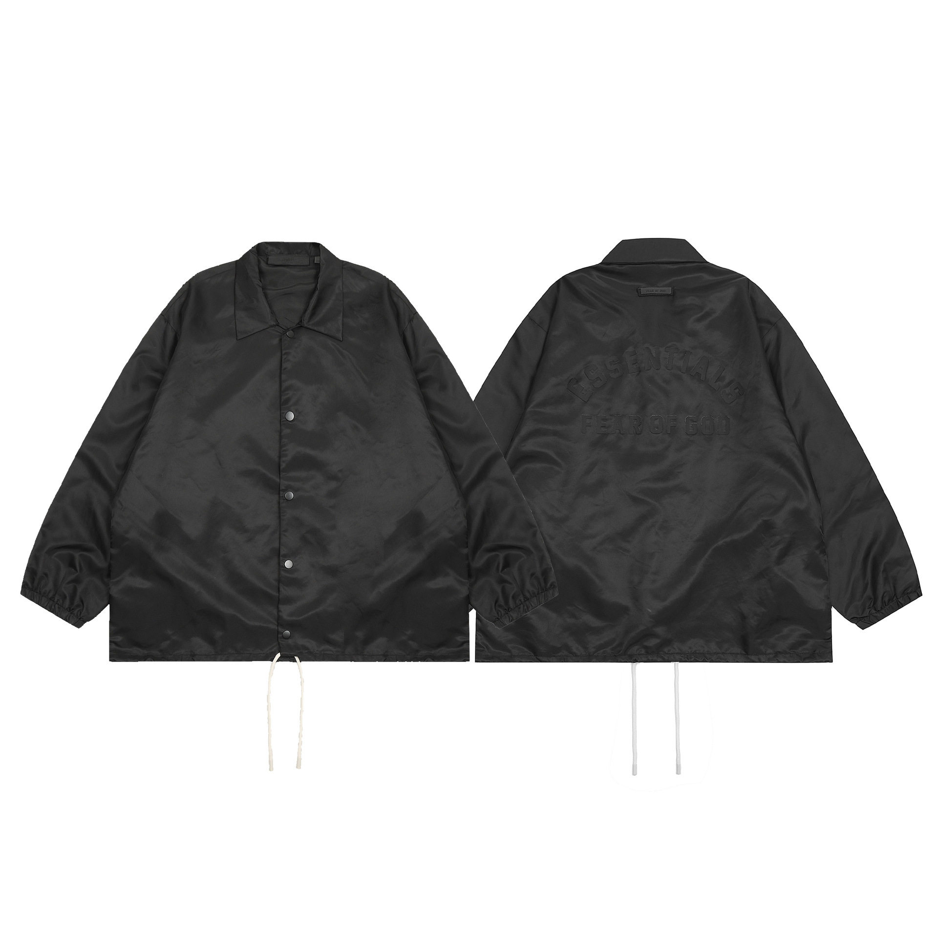 Fear Of god 秋冬新款复线ESSENTIALS高街风衣教练夹克男款外套女