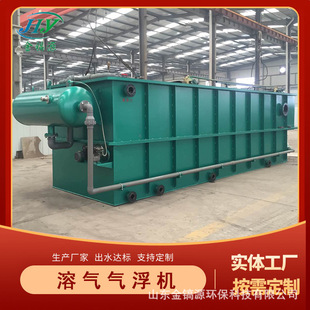 溶气气浮机污水处理设备 一体化处理设备 诸城环保机械气浮机设备