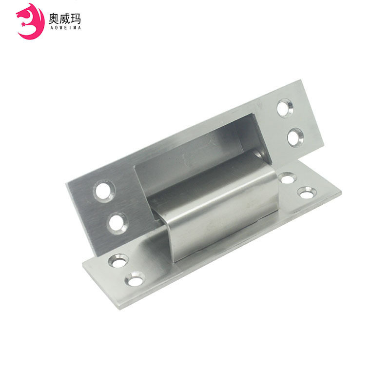 304不锈钢十字暗铰折叠门木门隐藏铰链静音二维可调节暗藏合页