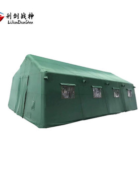 利剑战神 72平方米充气式帐篷 绿色 J3默认项