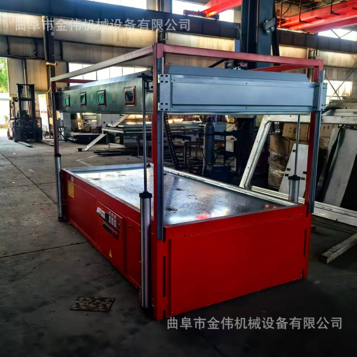 上下自动升降式模压门墙裙板真空吸塑机 皮革衣柜PVC软包覆膜机