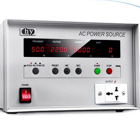 沃森华源程控交流变频电源5000W/HY9005/8005实验测试老化AC电源