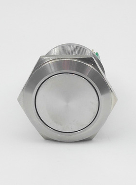 ELEWIND意稳25mm金属不锈钢防水按钮开关不带灯1NO1NC或2NO2NC