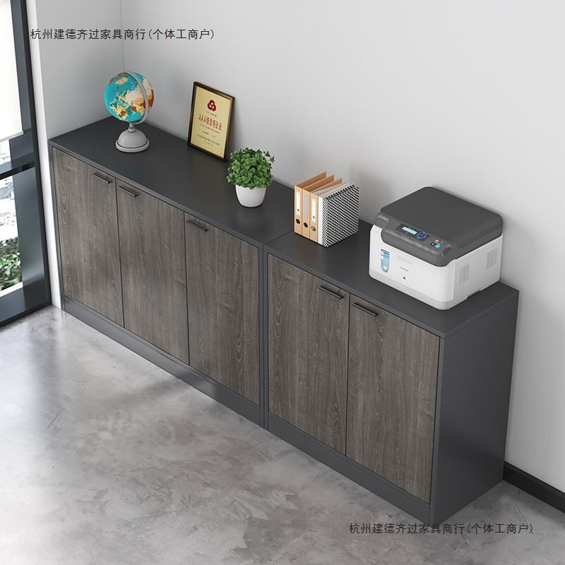 办公室文件柜资料柜档案凭证资料收纳柜矮柜储物柜家用落地小柜子