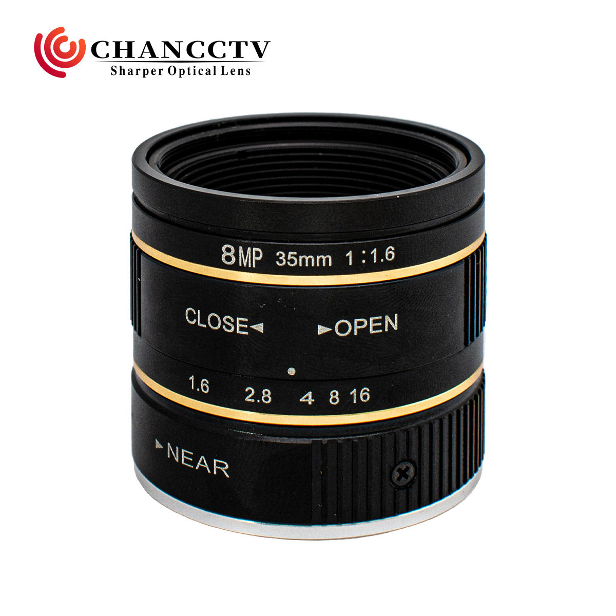 CHANCCTV靶面1”工业镜头FA 焦距35mm分辨率8MP