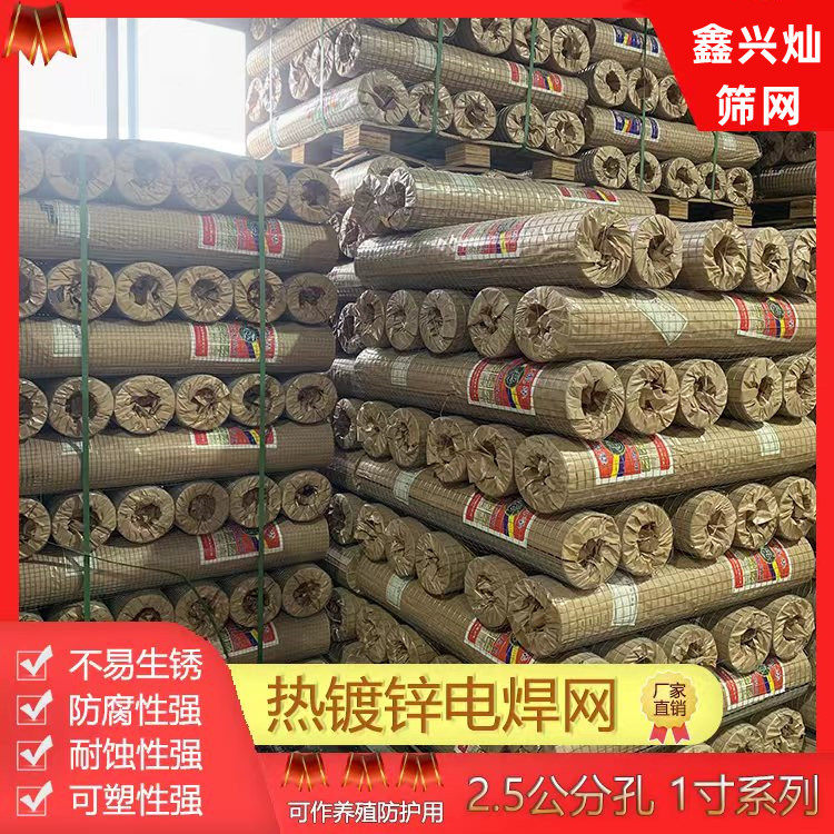现货3/4热镀锌电焊网防锈铁丝网养殖网阳台隔离防护网圈地护栏网