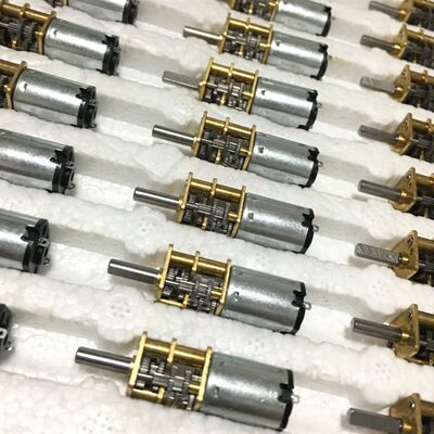 JGA12-N20直流减速电机1:1000大速比低转速小马达3V6V12V大扭力