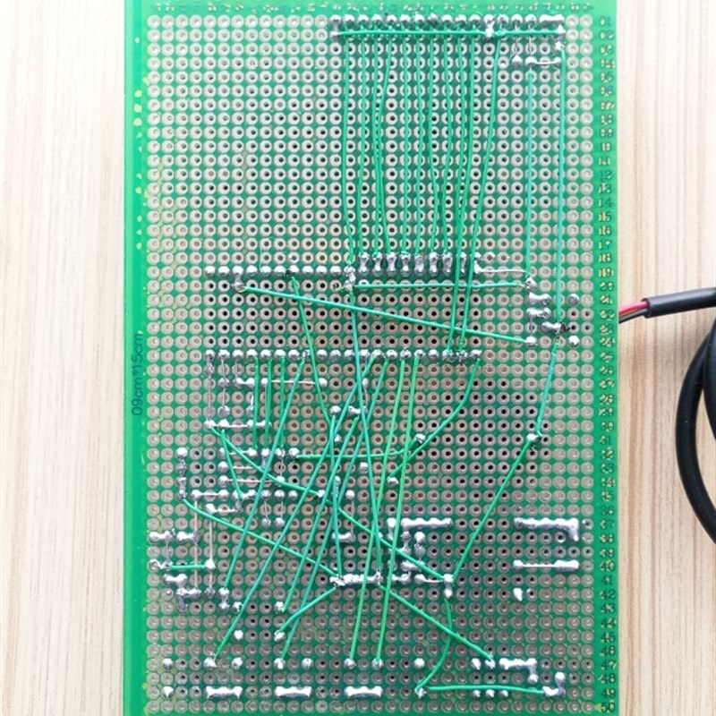 (散件)智能定时热水器控制系统 51单片机STC89C52电子万用板套件