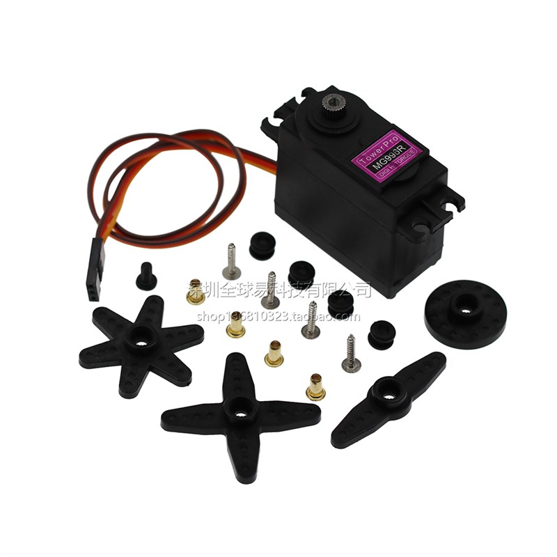 厂家直销 MG996R 大扭力金属齿舵机 MG996R 标准伺服器