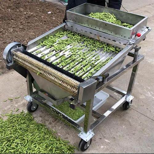 全自动毛豆剥皮机剥壳器剥豆器拨仁机机蚕米豆新款商用去剥皮机机