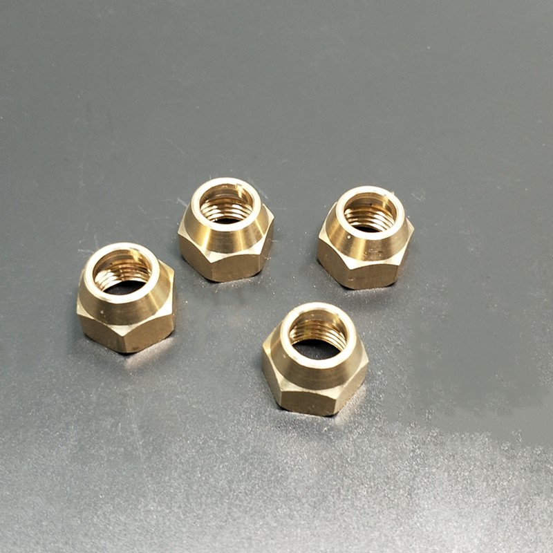 纯铜外丝接头甲醇油灶具配件8变4分油管快速接头快卡炉具进油管