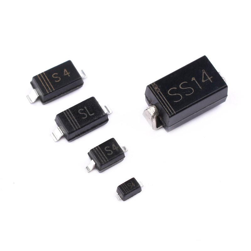 肖特基整流二极管1N5819贴片S4/SL/SS34丝印 SOD-523/323/123/SMA