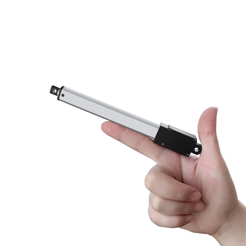 迷你电动推杆电机微型自动升降杆往复直线电缸直流12v小型升降器