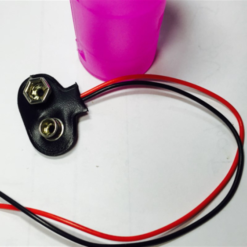 9伏电池扣子 导线长15CM T型  I字型 9V电池扣 9v电池扣子 十字型