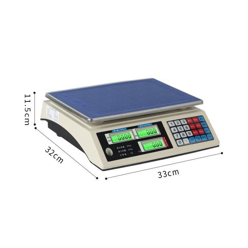 厨房电子计价称 电子称台秤 30KG 充电 卖菜秤克称水果秤,工业油品/胶粘/化学/实验室用品,实验室漏斗,淘宝优惠券,粉丝福利购,淘宝优惠卷