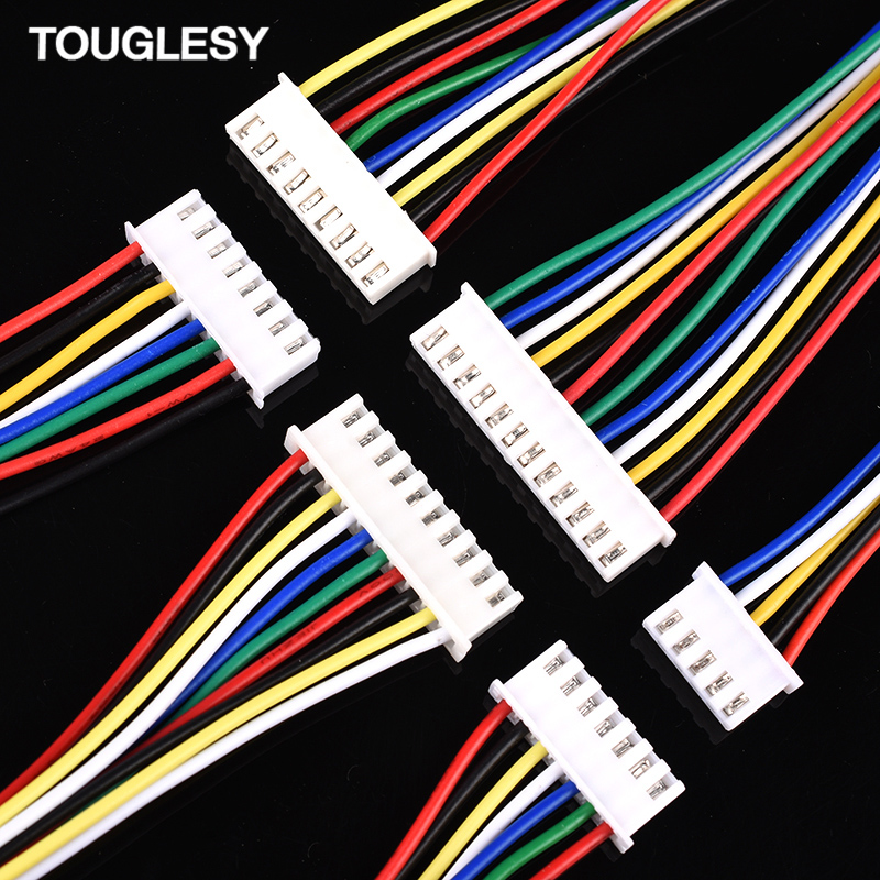 XH2.54mm-2p3p4p端子线电子线单头连接线5/8/10/15/20/30/40/50cm