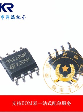 M95512-WMN6TP 95512WP SOP-8 512KBIT 高速SPI 原装