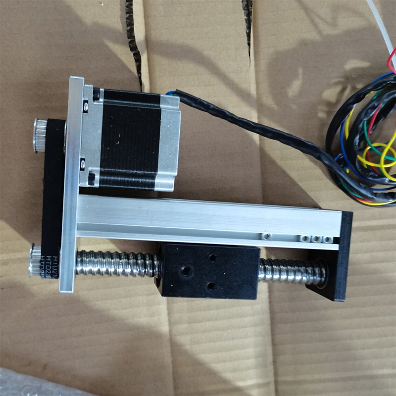 SGX/CBX直线滚珠丝杆导轨滑台带滑块模组配42/57/60步进电机现货