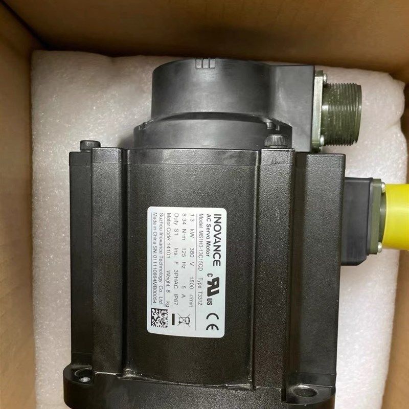 汇川伺服电机1300W MS1H3-13C15CD-A331Z/A334Z 现货