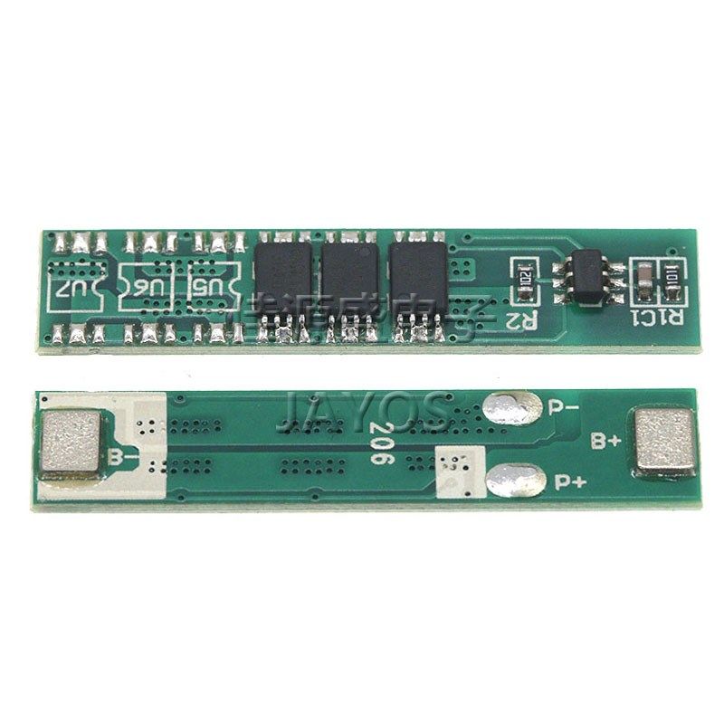 单串18650 4.2V 3.7V锂电池保护板3个MOS 6A工作电流7.5A限流保护