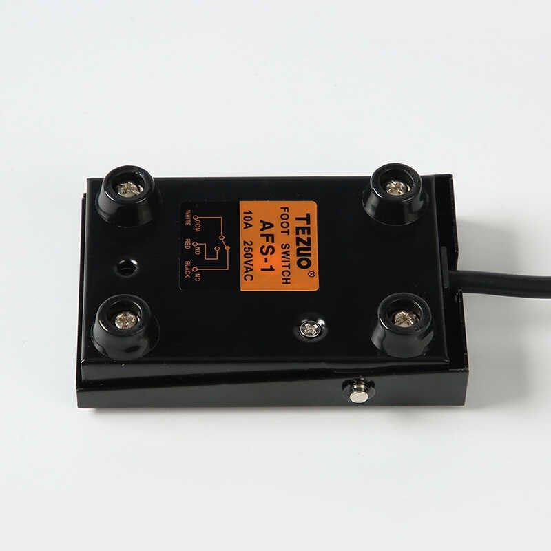 脚踏开关AFS-1铁壳脚踏开关 带线自复位脚踏控制开关踏板脚踩开关,纺织面料/辅料/配套,其他纺织机械,淘宝优惠券,粉丝福利购,淘宝优惠卷