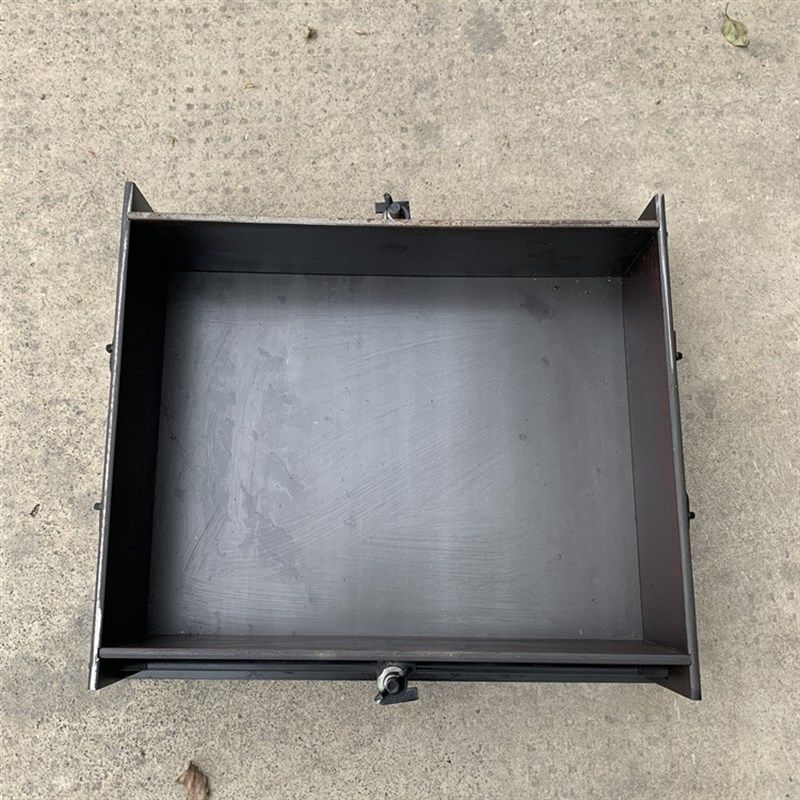 450*350*120全钢大板喷射试模混凝土试模砼试块加厚模具试块盒子