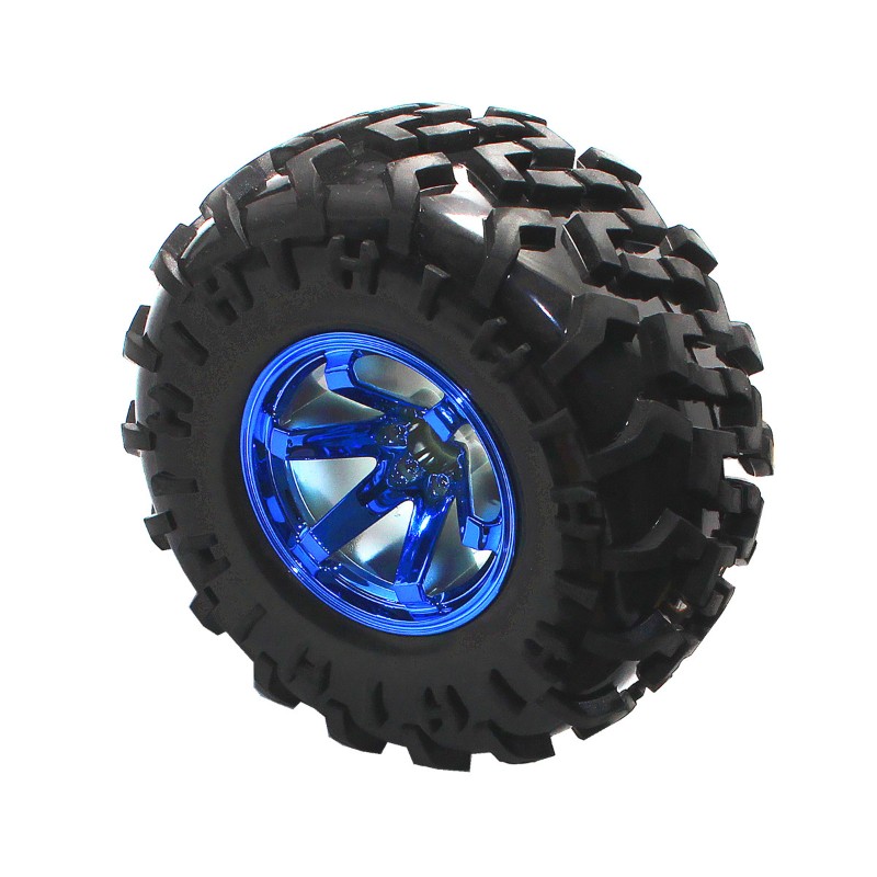 直径130MM小车轮子宽60MM机器人配件小车轮胎底盘轮子攀爬车胎纹