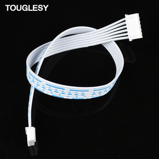 50cm XH2.54蓝白双头排线2p3p4p5p6p7p8p10p12p连接线10