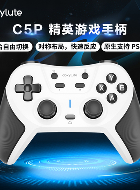 C5P 游戏手柄 Switch电脑PS安卓苹果 2.4G蓝牙无线 三模手柄