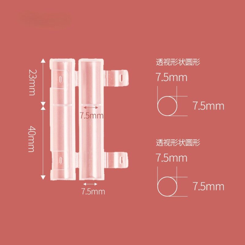 透明化妆刷保护壳防炸毛刷毛便携防水防尘防菌刷毛头保护套