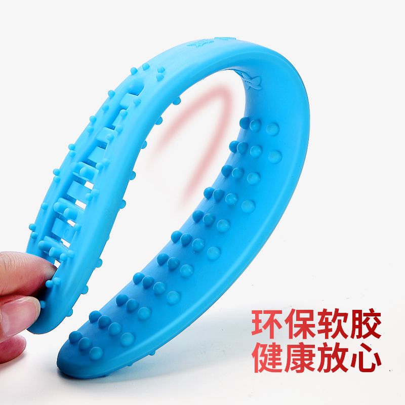 橡胶按摩器拍痧板按摩棒肩颈经络拍养生拍打捶背小神器健身锤
